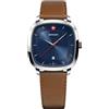 Wenger 01.1921.106 Orologio Da Uomo Vintage Classico 37mm 5ATM