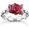 Thomas Sabo TR2482-664-10-54 Anello d'argento Roses Romance Donne