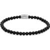 Rebel & Rose Braccialetto Black Velvet RR-40107-S-M Unisex