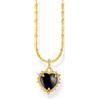 Thomas Sabo KE2297-995-11-L45V Catena placcata oro con ciondolo Cuore Romance Donne
