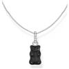 Thomas Sabo KE2209-052-11-L45V Collana con ciondolo a croce in oro nero e zirconi Donne