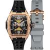 Nubeo NB-6078-07 Orologio Da Uomo Davinci Automatico Limited 46mm 5ATM