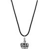Rebel & Rose NL024-S-70 Royal Crown Unisex Collana 70cm