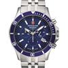 Swiss Alpine Military 7022.9135 cronografo Orologio Uomo 42mm 10ATM