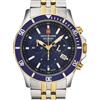 Swiss Alpine Military 7022.9145 cronografo Orologio Uomo 42mm 10ATM