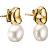 Thomas Sabo H2320-430-14 Orecchini con Perlen Natural Beauty Placcato In Oro Donna