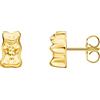 Thomas Sabo H2329-413-39 Orecchini Haribo Orso d'Oro Placcato In Oro Donna