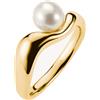 Thomas Sabo TR2485-430-14-56 Anello con Perla Natural Beauty Donna