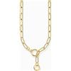 Thomas Sabo KE2192-414-14 catena a maglie da donna con due chiusure ad anello, regolabile