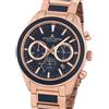 Jacques Lemans 1-2115H Eco Power Apple Orologio Uomo Cronografo 44mm 10ATM