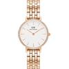 Daniel Wellington DW00100666 Orologi Donna Petite Lumine Bezel 5-Link Melrose 28mm 3ATM