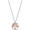 Engelsrufer ERN-LILTREE-BICOR Tree of Life Collare da donna 40cm, regolabile