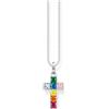 Thomas Sabo KE2166-477-7 Cross Collare da donna, regolabile