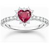 Thomas Sabo TR2484-013-10-54 Anello romance argento Signore
