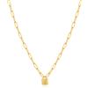 ANIA HAIE N032-01G Underlock & Key Collare da donna, regolabile
