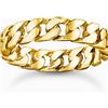 Thomas Sabo TR2496-413-39-62 Anello unisex - Maglie della catena placcate oro