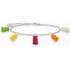 Thomas Sabo A2152-017-7-L19V Bracciale in argento con cinque Orsetti d'Oro colorati