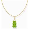 Thomas Sabo KE2209-414-6-L45V Collana in oro con ciondolo a forma di Orsetti d'Oro verde da donna