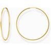 Thomas Sabo CR729-413-39 Orecchini a cerchio placcati oro 60 mm Donna