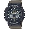 Casio GA-100TU-1A3ER Orologio Uomo G-Shock Classico 51mm 20ATM