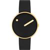 Picto 34087-0114G Unisex Black Bio Based 34mm 5ATM