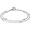 Thomas Sabo A2216-051-14-L19V Bracciale A doppia fila Zirconi Argento