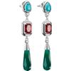 Thomas Sabo H2332-405-7 Orecchini Pietre colorate Elyndra 50,0 mm Donna