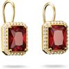 Thomas Sabo H2338-414-10 Orecchini Pietre ottagonali rosse Placcato oro Donna