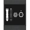 Tsar Bomba TB8218(1+2)CF/FKM-01BK/WH Orologio Uomo Atomic Twin Orologio Automatico Intercambiabile 45mm 10ATM