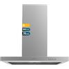 Cecotec Cappa Aspirante 70 cm Flux TM 703500 Inox A. Potenza Di Aspirazione 350M3/H, Motore 70W, Controllo Meccanico, 3 Livelli Di Potenza, Luce E Filtro Al Carbonio, Inox