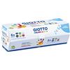 Giotto Colori A Dita - Confezione Da 6 Tempere A Dita, Multicolore, ‎27 x 12 x 10 cm 891 grammi
