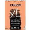 Canson XL Extra-Blanc album per disegno e schizzo, carta di colore bianco puro, A3, 120 fogli, 90g/m grana fine