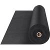 VEVOR Telo Geotessile Non Tessuto 1,2x30,5 m, Tessuto Pacciamante 271 g/m², Telo Pacciamatura Anti Erbacce per Sistemi di Drenaggio, Paesaggistica, Copertura Non Tessuto Geotessile del Terreno, Nero