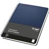 SIGEL Blocco note Conceptum A5 con spirale e copertina rigida | CO826, blu notte, a quadretti, ideale come diario personale, bullet journal, quaderno delle idee o quaderno per la scrittura