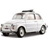 Burago Bburago Fiat 500L 1968 Modellino Realistico Auto d'Epoca in Scala 1:18 Replica