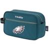 Travelite NFL Beauty Case Philadelphia Eagles, trousse compatta in poliestere resistente con scomparti con cerniera e manico, 24 x 15 x 9 cm, 3 L, 0,2 kg