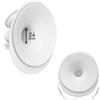 IVARONAL 1 flangia a doppia tenuta da 24 mm, compatibile con Momcool, flangia M9, M9 da 24 mm, silicone senza BPA, morbido al tatto, angelo ad apertura ampia