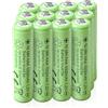 Generico 12-Set Ni-MH AAA Rechargeable Batteries, 1.2V 1000mAh, High Capacity, Suitable for Small Toys/Wireless Mice, Low Self-Discharge and Rechargeable