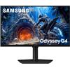 Samsung Gaming Monitor Odyssey G4 (S25HG402EU), Flat, 25'', 1920 x 1080 (FHD), HDR10, Max 300 Hz,1 (GTG), HDMI, Display Port, HAS, Tilt, Swivel, Pivot