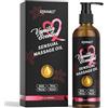 RIHAKO Olio Corpo Alla Vaniglia Per Coppie, Olio da Massaggio Setoso e Non Unto Per Momenti di Passione, Dolce e Sensuale, Ideale Per Massaggi Terapeutici, Fragranza a Lunga Durata, 240ml
