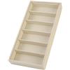 Generic Vassoio Portaocchiali per Occhiali Da Organizer per Occhiali Da Sole Contenitore Porta Gioielli Orologi in Velluto con Sei Scomparti Adatto a Ca