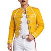 MAXATTIRE Giacca da motociclista in pelle ispirata alla famosa cantante rock star degli anni '80, per cosplay