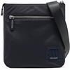 Armani Exchange Tracolla piatta Icon da uomo, blu scuro, Blu scuro