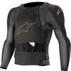 Alpinestars Pettorina Sequence Protection Jacket maniche lunghe | Nero