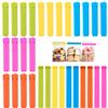 AiQInu 7/11cm Mollette Chiudi Sacchetti Cucina 30 Pezzi, Barrette per Sigillare Sacchetti, Clip Sigilla Sacchetti, Mollette per Alimenti Riutilizzabili per Conservazione Cibi