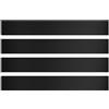 OSOLADY Fascette per Cordiera Rullante 4pezzi Nero, Accessorio per Rullante | Pet, Fissaggio Corde Rullante, Installazione Semplice, per Batteria, Scenari Set, Flessibilità