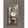 Sanrio Orologio da polso Sanrio Hello Kitty Relief Face Silver 2000 mai usato in...