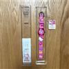 Sanrio Orologio analogico Sanrio Hello Kitty in gomma rosa design ad arco nuovo