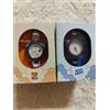 CASIO Set orologio CASIO Sauna Ike blu arancione 2 tipi di orologi da polso analogici