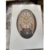 Disney Orologio da parete ovale Disney FW579B Topolino e Minnie con pendolo nuovo...